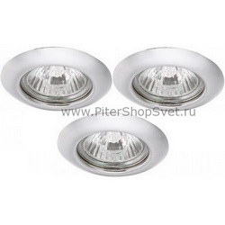 Три встраиваемых светильника A1203PL-3CC PRAKTISCH